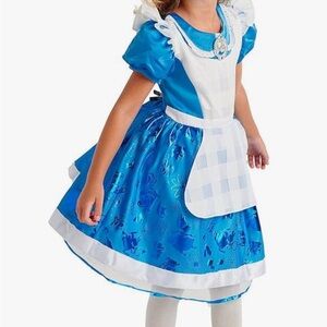 Disney Store Alice in Wonderland dress up costume